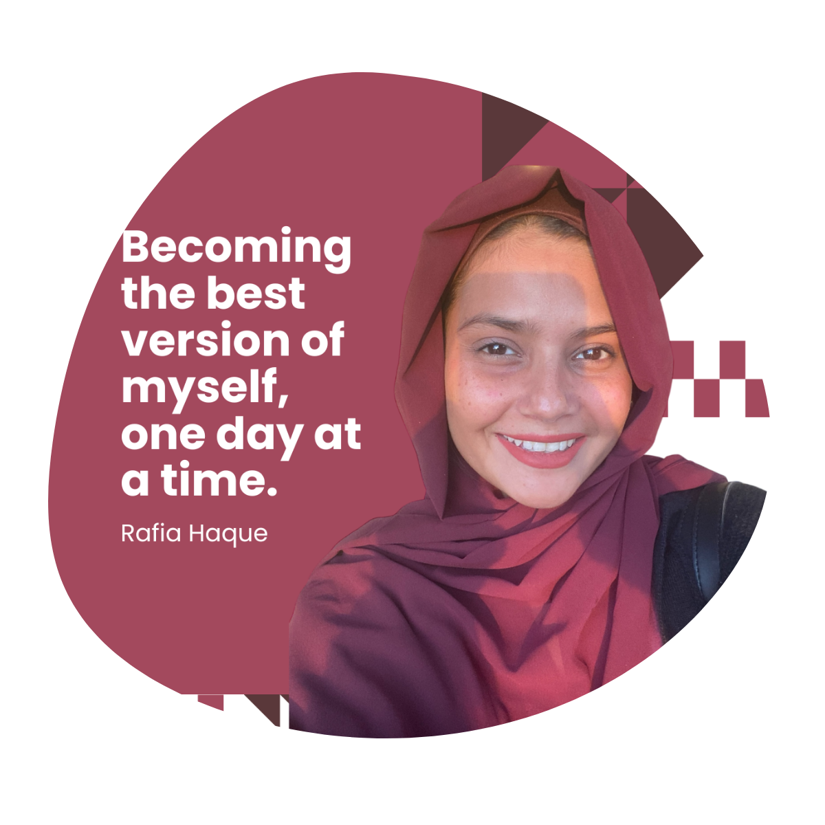 pink and yellow geometric inspirational quote linkedin post (1)